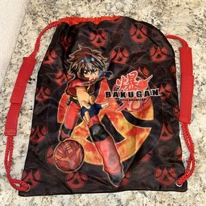 Bakugan Battle Brawlers Small Tote Backpack Carrying Case C4‎